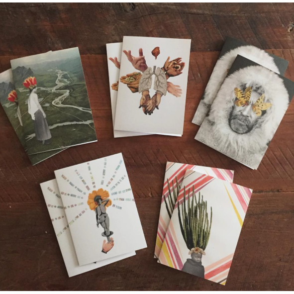 Greeting Card Roaming Barefoot - La Flora Sagrada